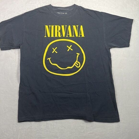 Nirvana rare “come as you are” concert release‎ band T-shirt NWOT Men X-Large - Picture 2 of 6